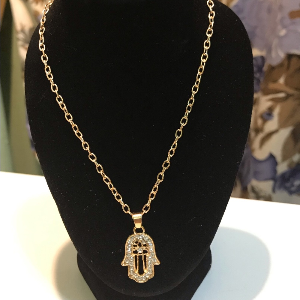 Hand of Fatima/ hamsa Pendent Necklace